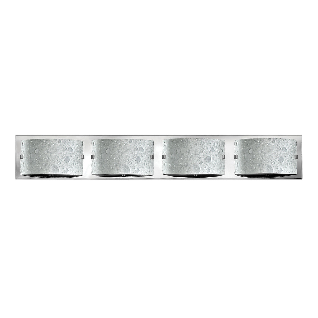 Hinkley Daphne 4 Light Bathroom Wall Light in Polished Chrome