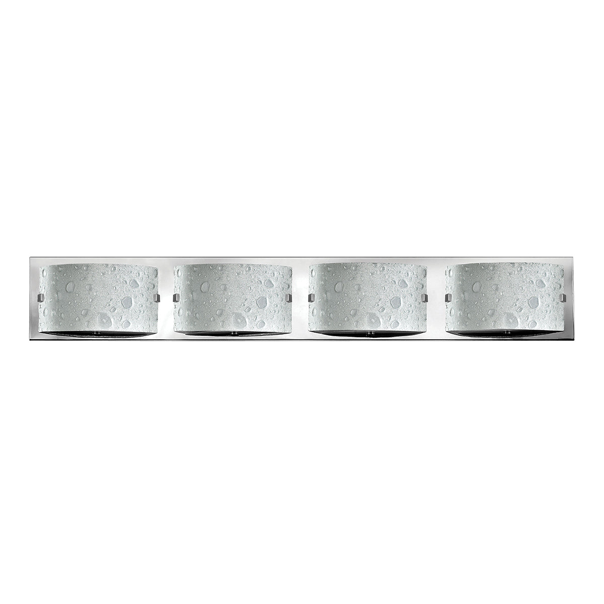 Hinkley Daphne 4 Light Bathroom Wall Light in Polished Chrome