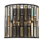 Hinkley Gemma 2 Light Half-Cylinder Wall Light in Vintage Bronze