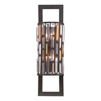 Hinkley Gemma 2 Light Rectangular Wall Light in Vintage Bronze