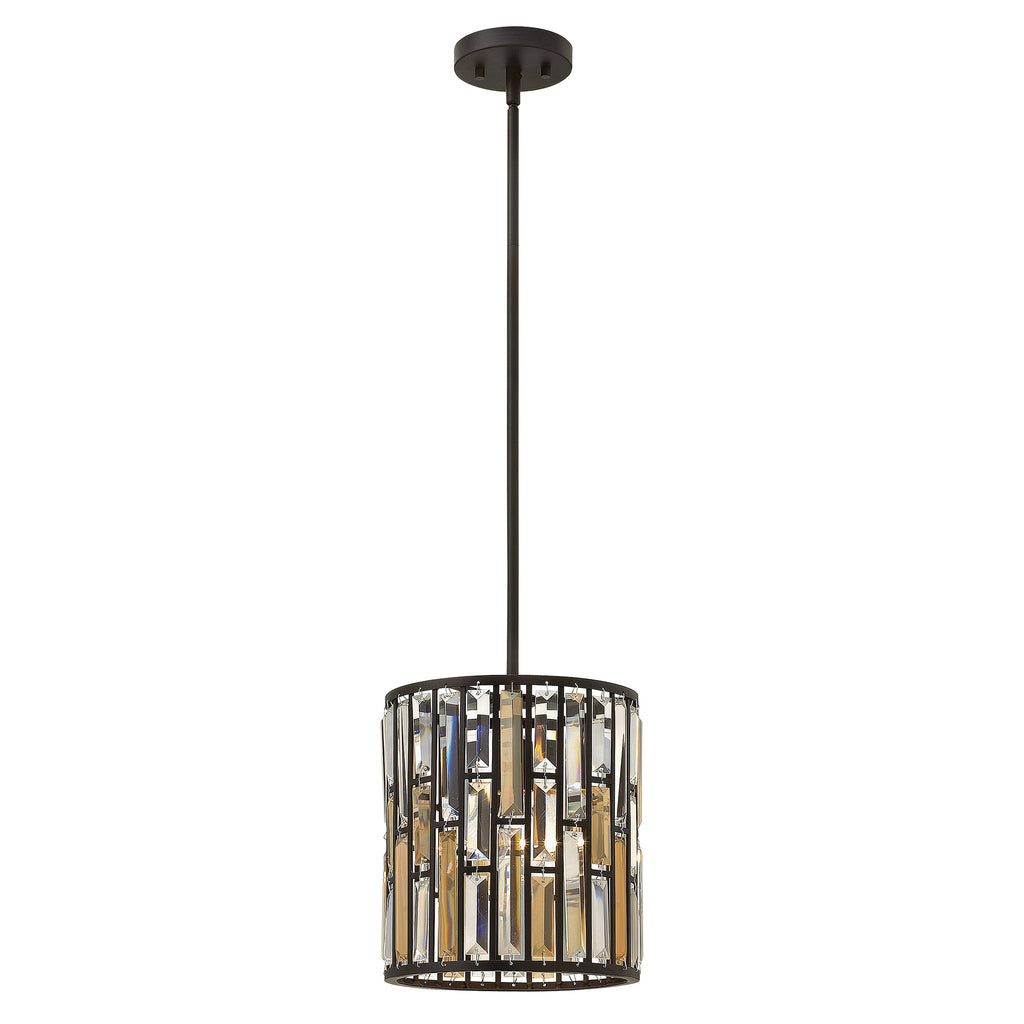 Hinkley Gemma Mini Pendant Light in Old Bronze