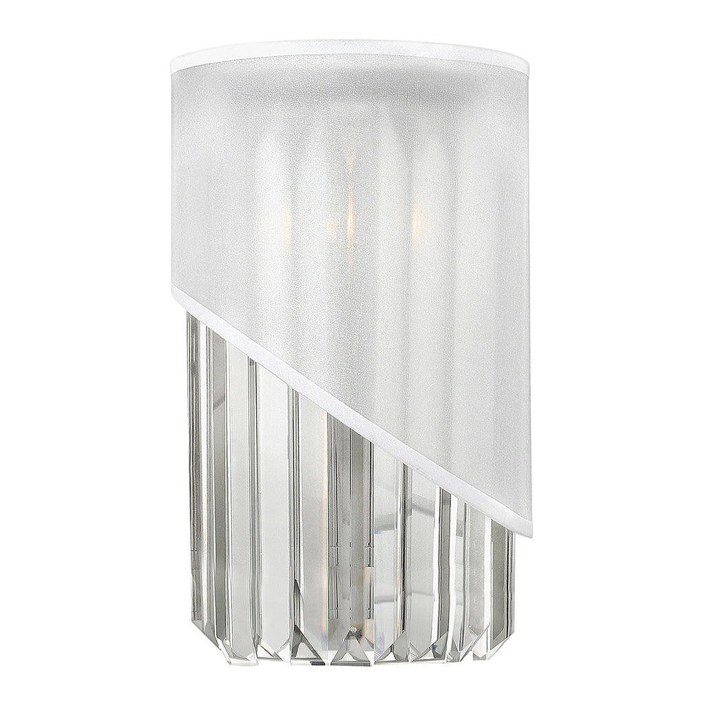 Hinkley Gigi Wall Light in Polished Nickel