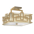 Hinkley Lanza Semi Flush Ceiling Light in Brushed Bronze