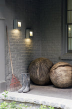 Hinkley Luna 2 Light Small Wall Light in Titanium Finish