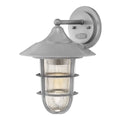 Hinkley Marina Medium Outdoor Wall Lantern in Haematite