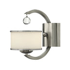 Hinkley Monaco Wall Light in Brushed Nickel