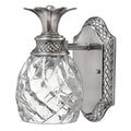 Hinkley Plantation Bathroom Wall Light in Polished Antique Nickel