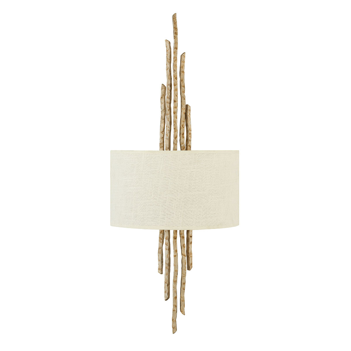 Hinkley Spyre 2 Light Wall Light in Champagne Gold