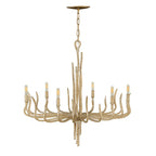 Hinkley Spyre 6 Light Chandelier in Champagne Gold
