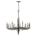 Hinkley Spyre 6 Light Chandelier in Metallic Matte Bronze