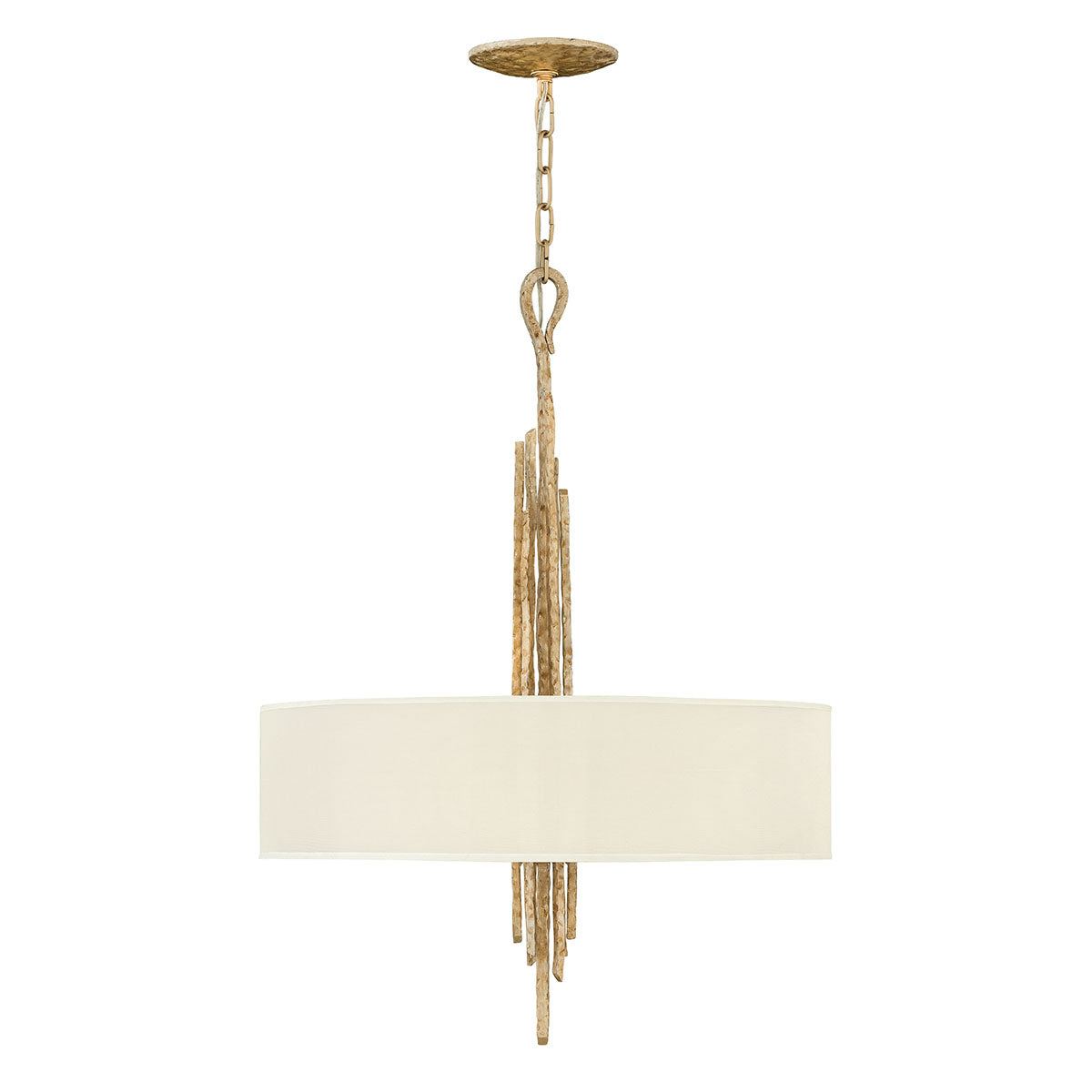 Hinkley Spyre 6 Light Pendant Light in Champagne Gold