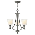 Hinkley Truman 3 Light Ceiling Light in Antique Nickel