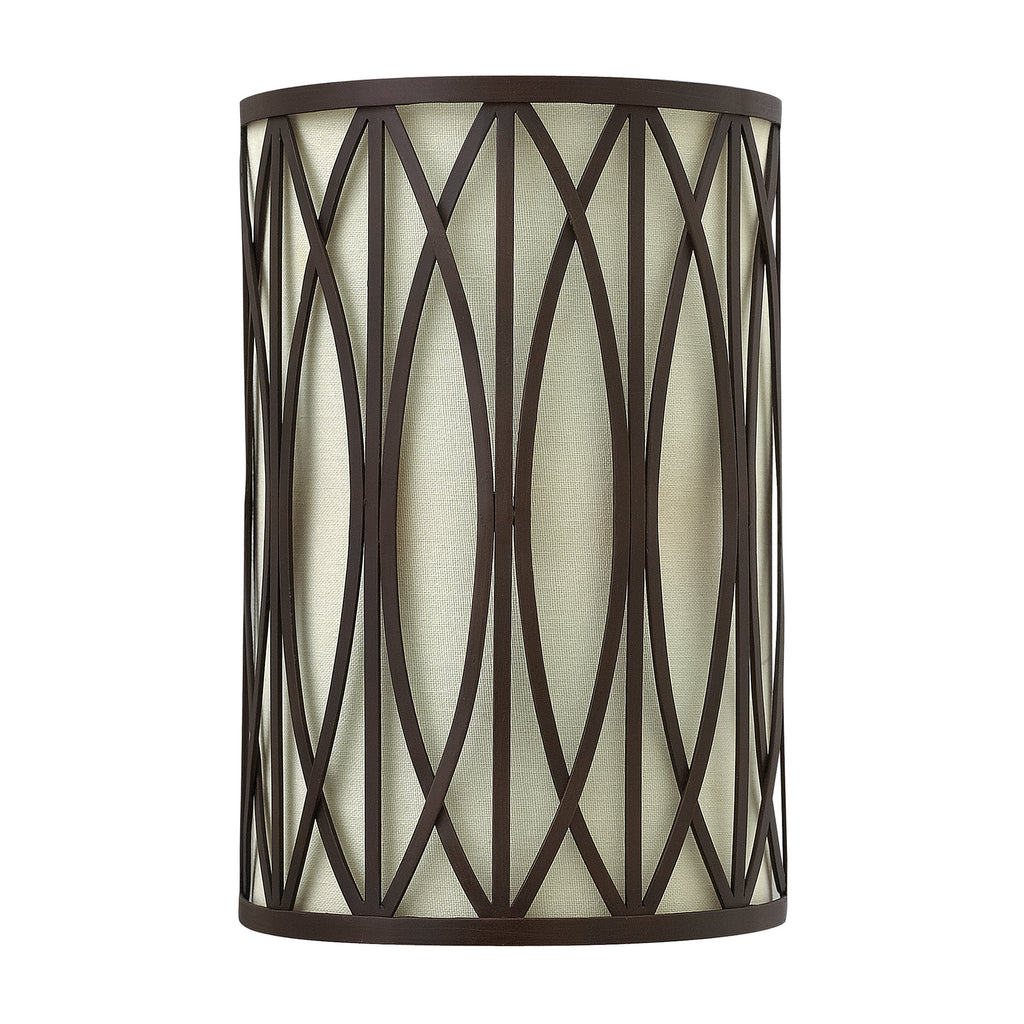 Hinkley Walden 2 Light Wall Light in Victorian Bronze