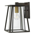 Hinkley Walker Medium Outdoor Wall Light in Buckeye Bronze