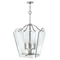 Hinkley Wingate Large 6 Light Pendant Light in Polished Antique Nickel