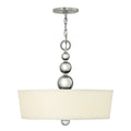 Hinkley Zelda 3 Light Pendant Light in Polished Nickel