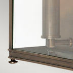 Elstead Holborn 2 Light Coastal Wall Lantern in Solid Brass