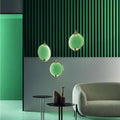 Masiero Horo 3 Light LED Hanging Glass Ceiling Pendant HORO-S3-VD