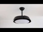 Schuller Enzo Dimmable Ceiling Fan in Matte White
