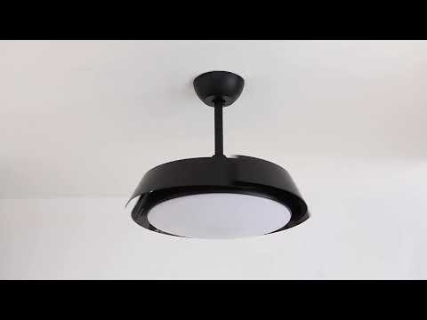 Schuller Enzo Dimmable Ceiling Fan in Matte White