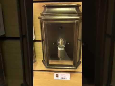 Elstead St Martins Outdoor Coastal Wall Lantern in Solid Brass