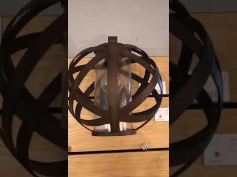 Hinkley Carson 1 Light Outdoor Wall Lantern in Vintage Iron