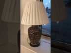 Elstead Morris Large Table Lamp in Gold and Black