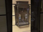 Elstead St Martins Large Outdoor Coastal Wall Lantern in Aged Brass