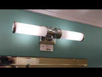 Feiss Payne 2 Light Bathroom Wall Light in Polished Chrome