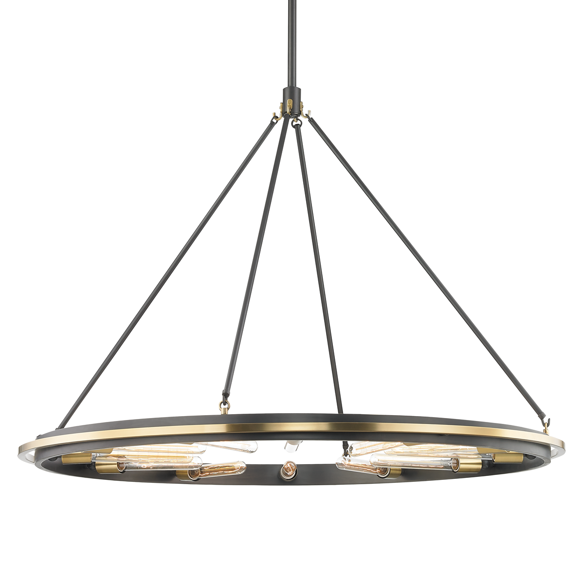 Hudson Valley Chambers 12 Light Pendant Light in Aged Old Bronze