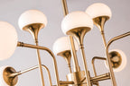 Hudson Valley Fleming Wall Light in Aged Brass