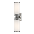 Hudson Valley Harper 2 Light Wall Light in Polished Nickel