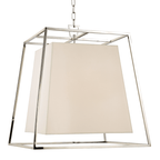 Hudson Valley Kyle Large 6 Light Pendant Light in Polished Nickel