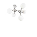 Ideal Lux 073712 Nodi Bianco 5Lt Chrome Ceiling Flush