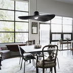 Ideal Lux 174402 Madame Single Pendant Black Frame
