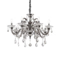 Ideal Lux Colossal 081519 Ceiling Chandelier 8 Light Grey