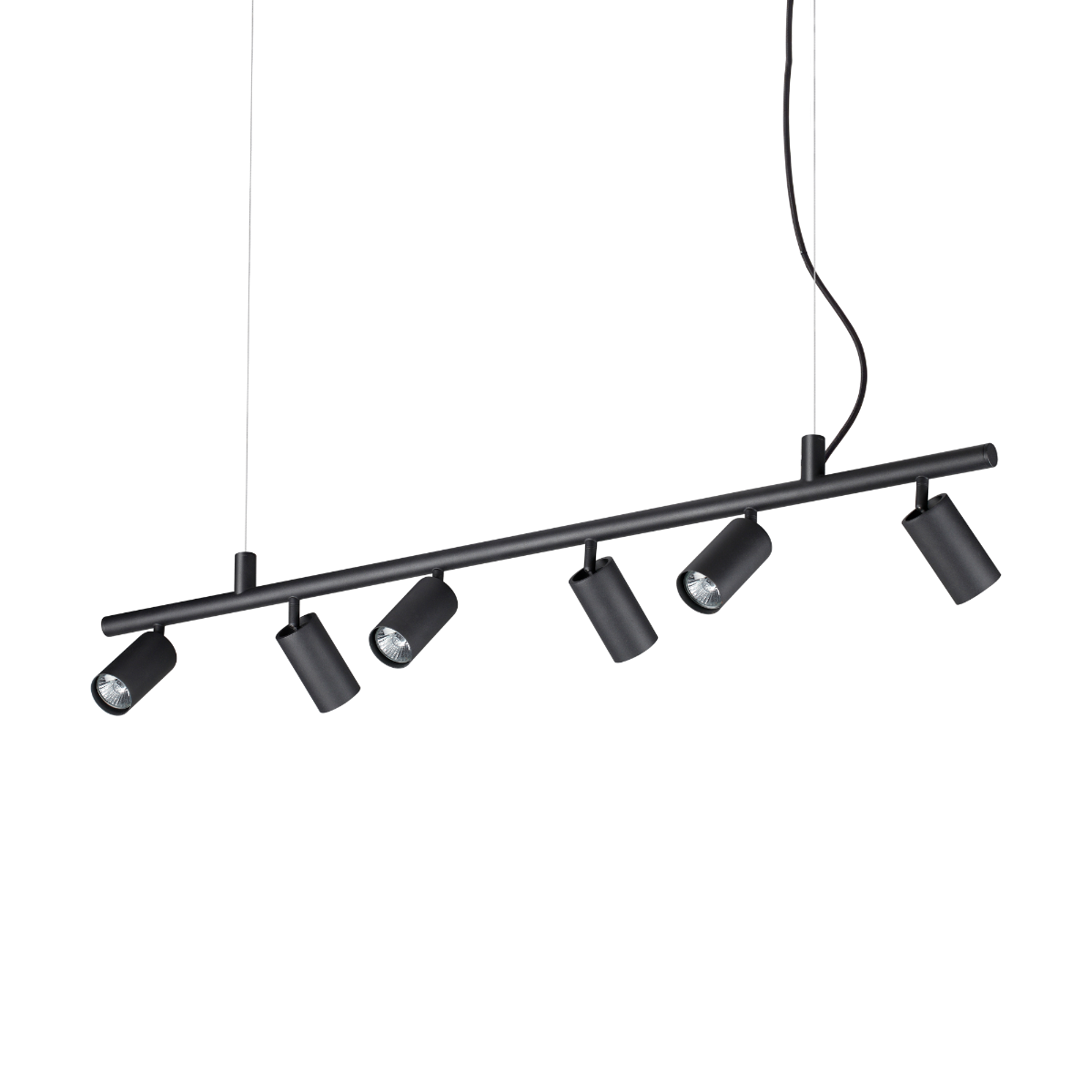 Ideal Lux Dynamite Spotlight Bar 6 Light Black IDE/231396