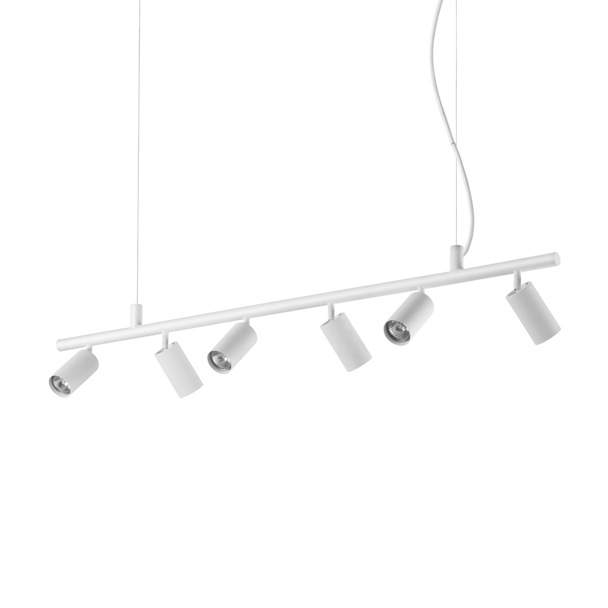 Ideal Lux Dynamite Spotlight Bar 6 Light White IDE/231433