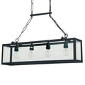 Ideal Lux Igor 4lt Hanging Ceiling Light Black SP4 092942