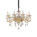 Ideal Lux Negresco Gold Chandelier SP8 087764