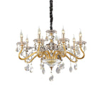 Ideal Lux Negresco Gold Chandelier SP8 087764