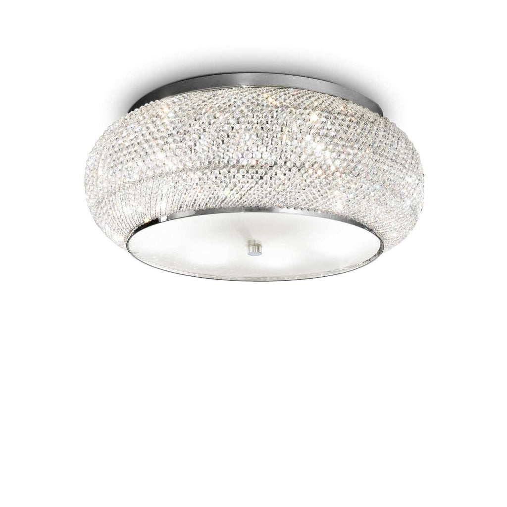 Ideal Lux Pasha PL10 Flush Fitting 100746 Polished Chrome