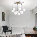 Ideal Lux Rhapsody Chandelier 12 Light Black IDE/236957
