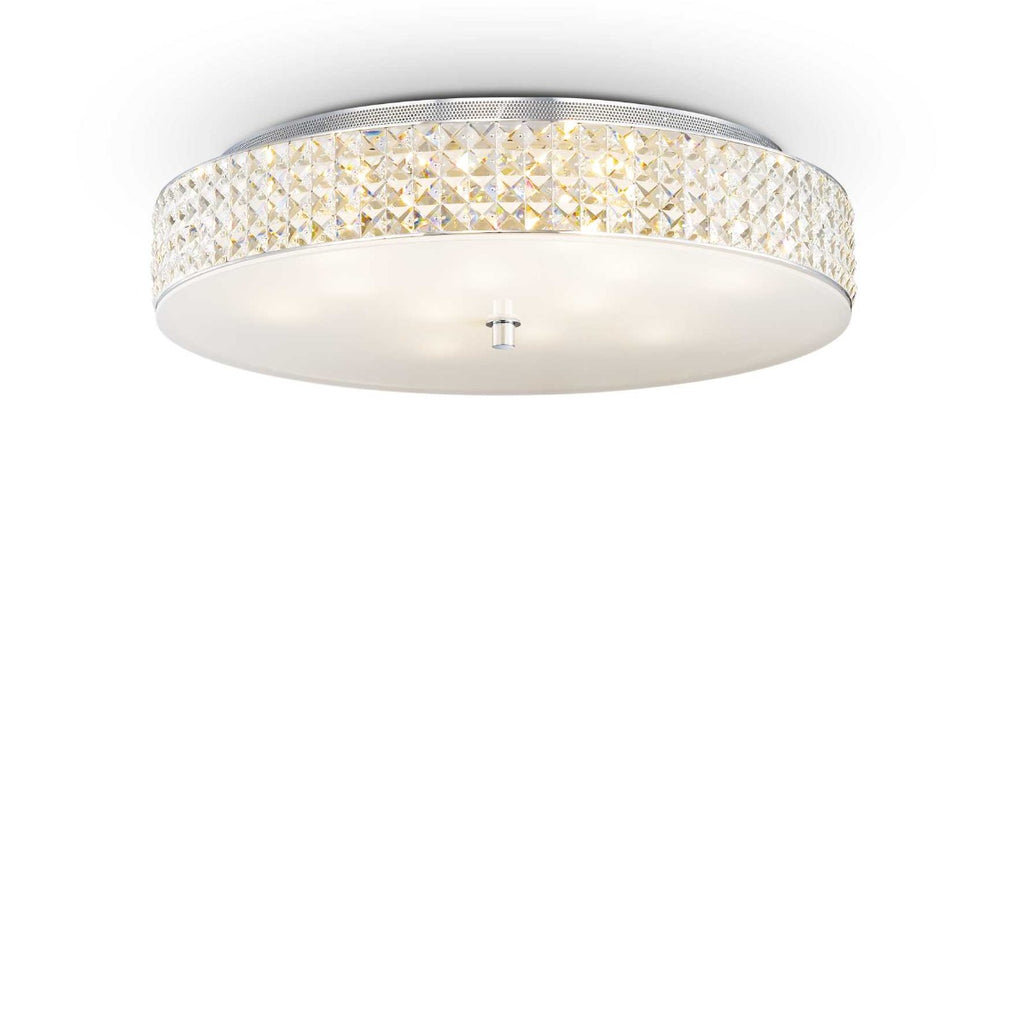 Ideal Lux Roma PL12 Flush Fitting 087870 White