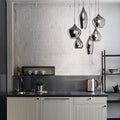 Ideal Lux Soft Chandelier 6 Light Smoked IDE/111841
