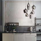 Ideal Lux Soft Chandelier 6 Light Smoked IDE/111841