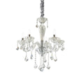 Ideal Lux Tiepolo 5 Lighting Hand Blown Glass Chandelier SP5 034713
