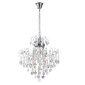Diyas Rosina 7 Light Pendant Light in Polished Chrome with Crystal