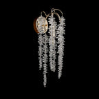 Diyas Wisteria Switched Wall Light in French Gold