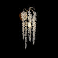 Diyas Wisteria Switched Wall Light in French Gold